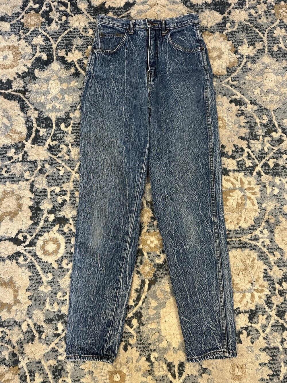 Vintage Stefano Worldwide Women’s Size 8 Blue Jeans Hipster Retro Stonewashed
